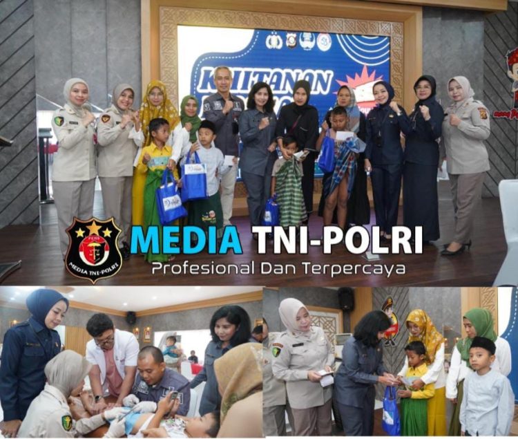 Peringati HUT ke-53 Kopri Polda Sumsel Gelar Kegiatan Bakti Sosial Khitanan Massal di Rumah Sakit Mohammad Hasan Palembang