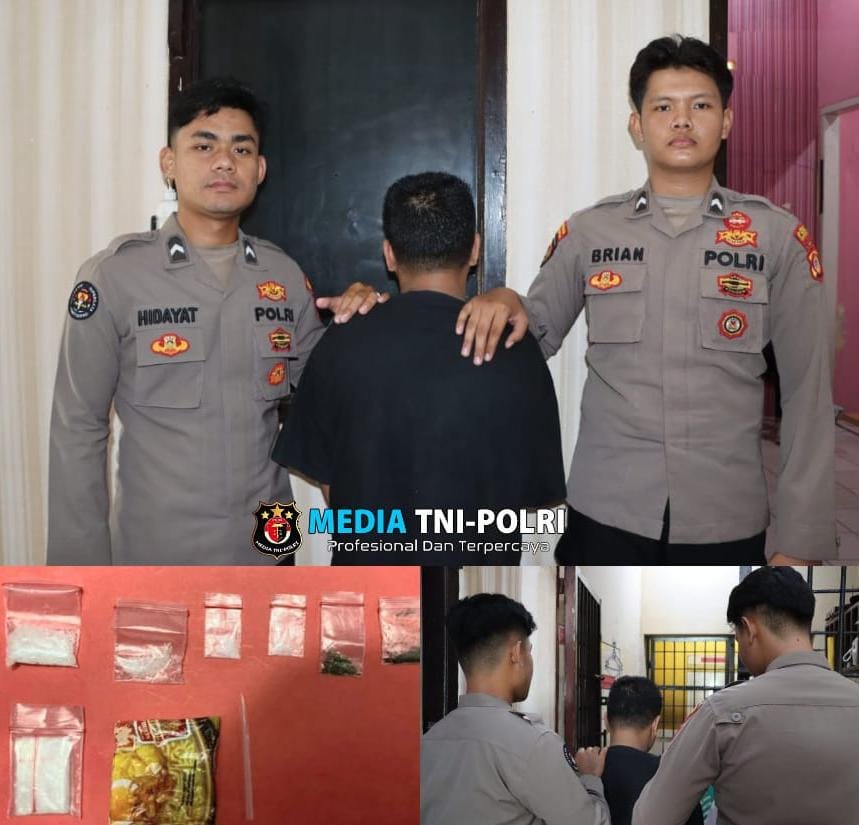 Usai Jalani Hukuman Kasus Pengeroyokan, Satresnarkoba Polres Tanggamus Kembali Tangkap Pria Kota Agung atas Kasus Narkotika