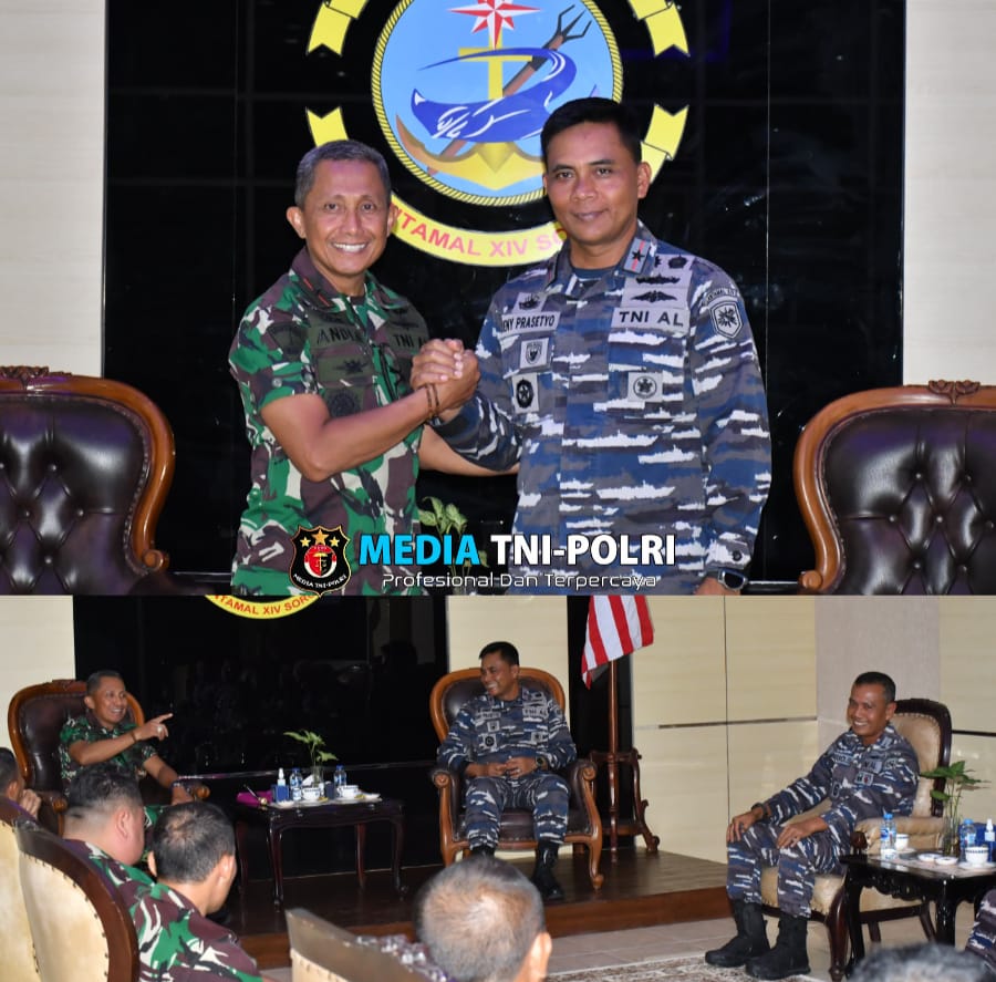 Danlantamal XIV Terima Courtesy Call Danpasmar 3