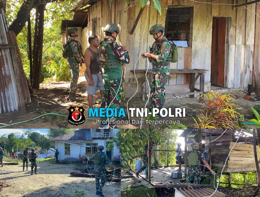 Warga Aiwesa Sambut Gembira Papua Terang Satgas Habema