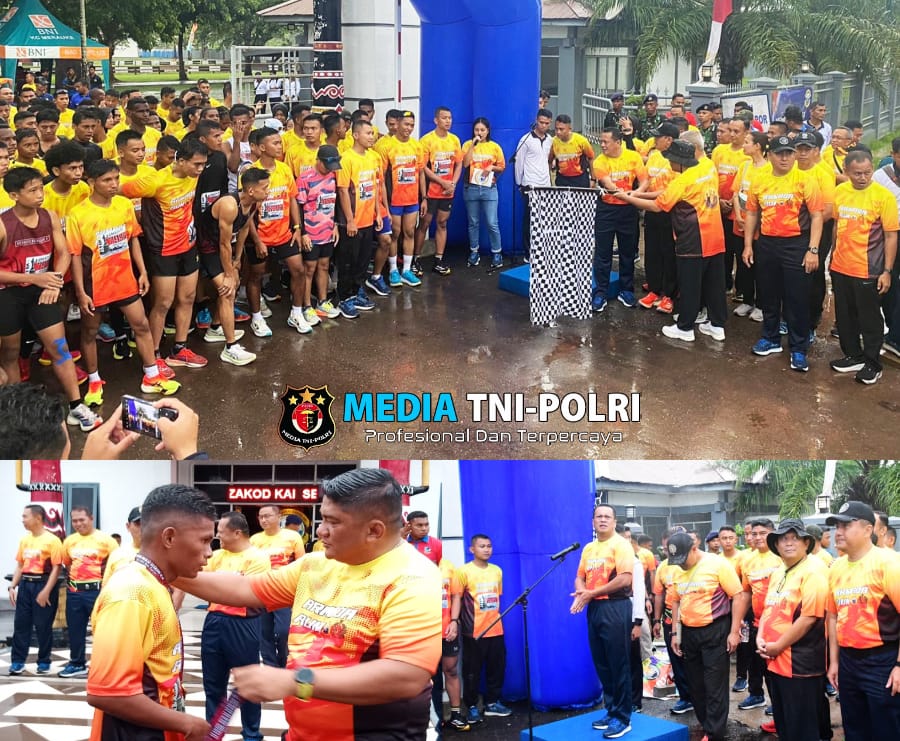 Letkol Inf Johny Nofriady Hadiri Olahraga Bersama Memperingati Hari Armada RI