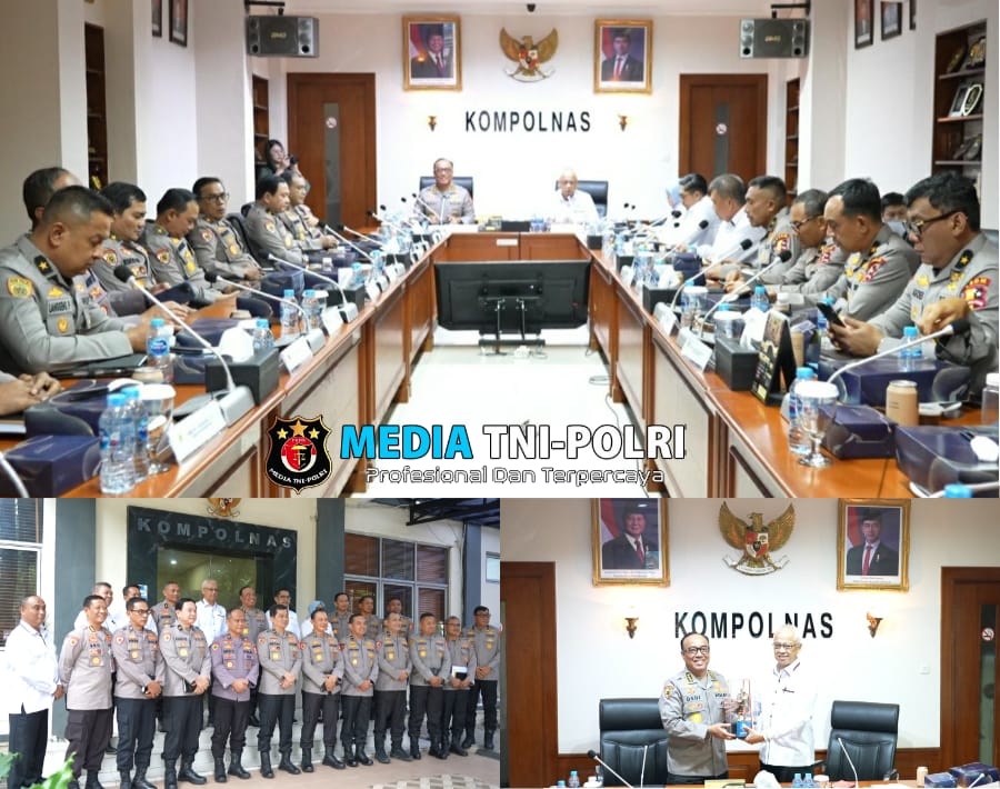 Irwasum Polri Audiensi dengan Kompolnas RI, Bahas Kerjasama dan Penguatan Pengawasan Internal Polri