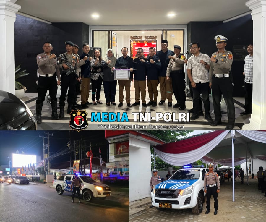 Polres Lampung Timur Kawal Ketat Pengiriman Hasil Rekapitulasi Surat Suara ke KPU Provinsi Lampung