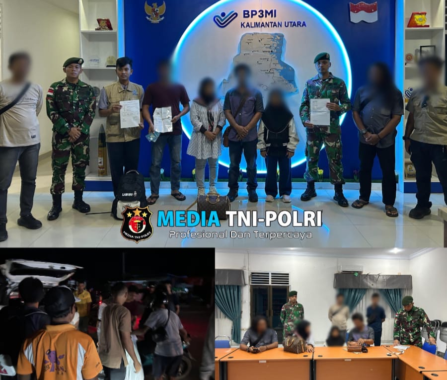 Satgas TNI Gagalkan Keberangkatan 3 CPMI Illegal ke Malaysia Melalui Jalan Tikus di Sebatik