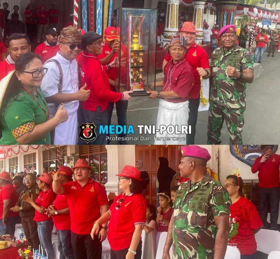 Pabanwatpers Pasmar 3 Hadiri Karnaval Sinterklas Tahun 2024