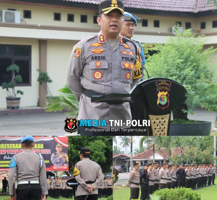 Pilkada Aman dan Damai, Kapolres Lampung Tengah Ucapkan Terimakasih kepada Semua Pihak