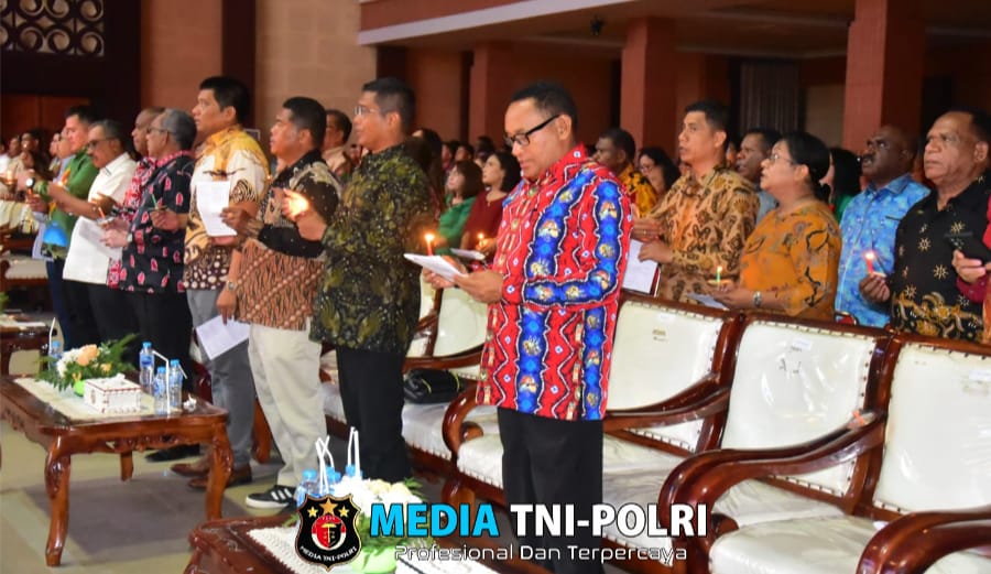 Kasimin Denma Pasmar 3 Hadiri Perayaan Natal Oikumene Tahun 2024