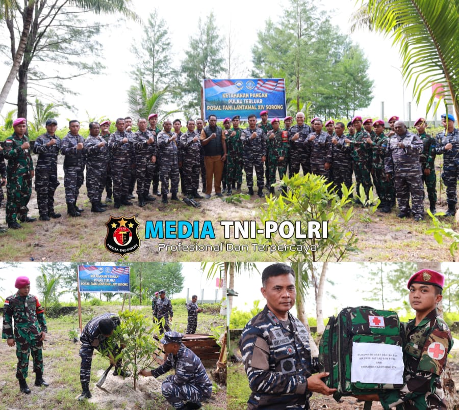 Kunjungan Kerja ke Pulau Fani, Danlantamal XIV Sorong Upayakan Keamanan dan Kesejahteraan Warga TAMNE YISAN TEEMSI WELLUT