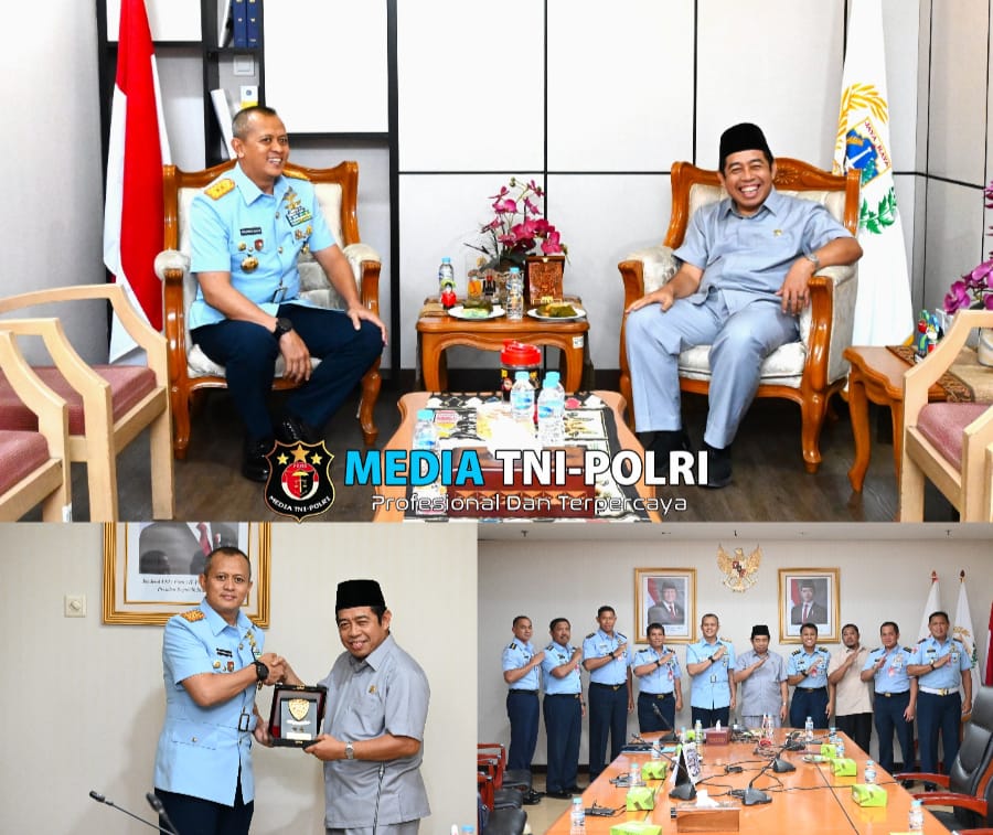 Panglima Koops Udara I Jalin Silaturahmi ke Ketua DPRD DKI Jakarta