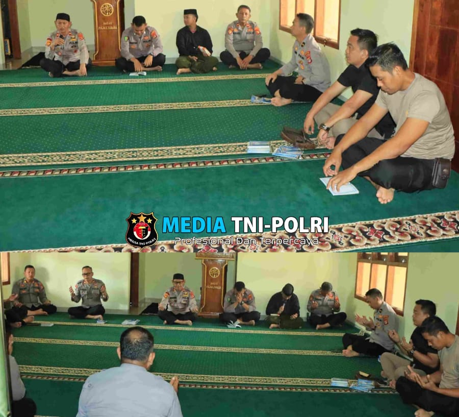 Polres Tulang Bawang Barat Laksanakan Binrohtal Tingkatkan Iman dan Taqwa Personil