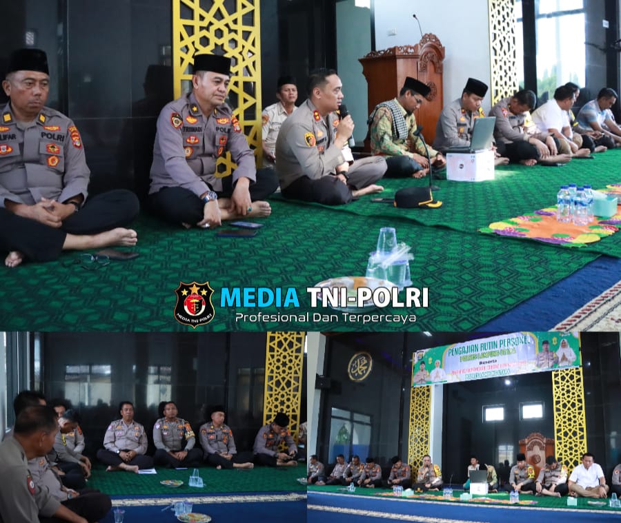 Bentuk Karakter Anggota, Polres Lampung Utara Gelar Binrohtal
