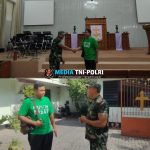Jelang Nataru Bati Wanwil Koramil 03 / Serengan Sambangi Gereja Joding