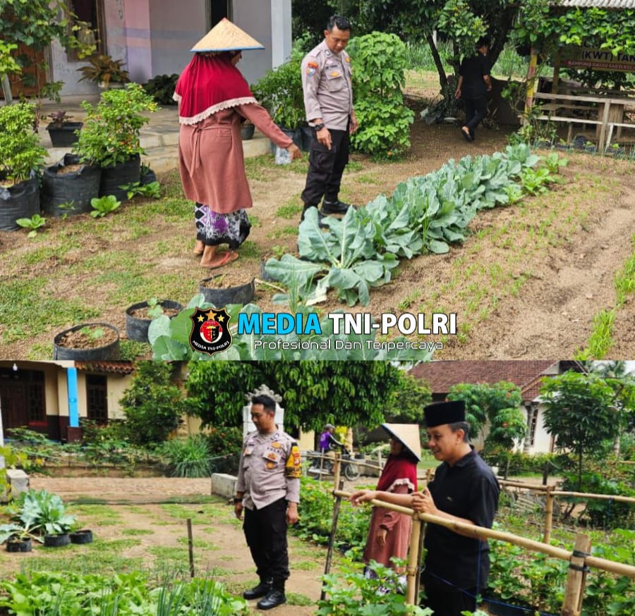 Bhabinkamtibmas Polsek Terbanggi Besar Jadi Fasilitator dan Motivator dalam Program Asta Cita Ketahanan Pangan