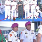 Komandan Pasmar 3 Ikuti Upacara Hari Ulang Tahun Armada Republik Indonesia Tahun 2024