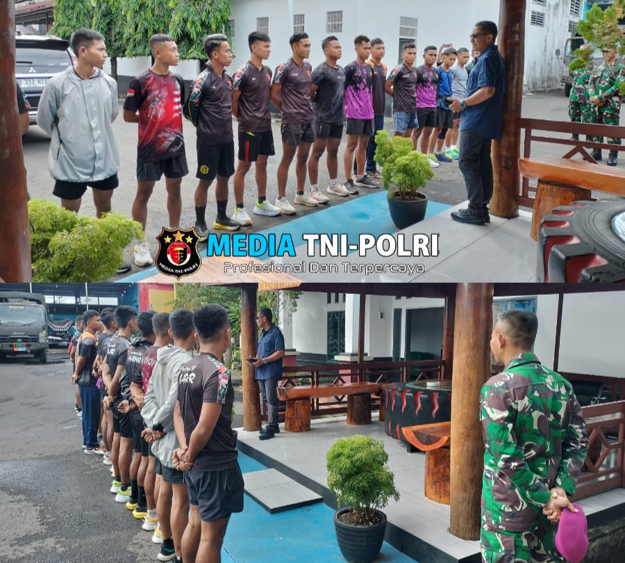 Komandan Pasmar 3 Berikan Motivasi Kepada Atlet Beladiri Pasmar 3 di Makassar