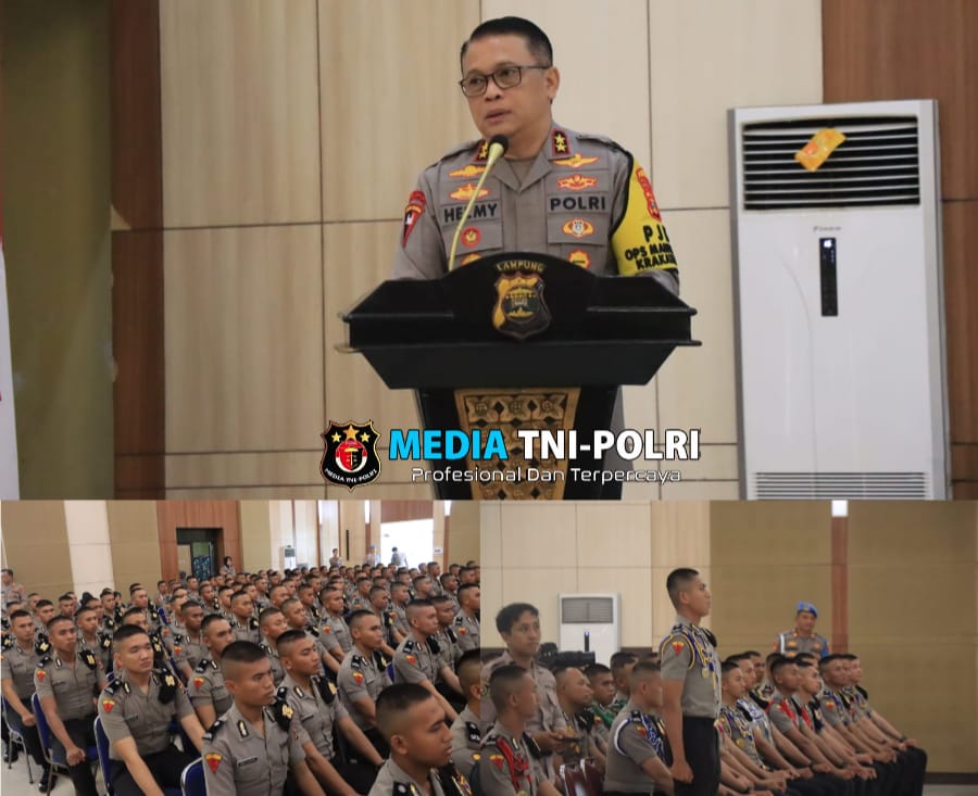 Pembekalan Siswa Bintara, Kapolda Lampung Jadilah Anggota Polri yang Dicintai Masyarakat