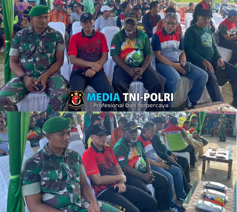 Dandenprov Pasmar 3 Hadiri Penanaman Pohon di Median Jalan Kabupaten Sorong