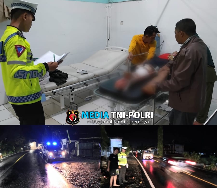 Sat Lantas Polres Tanggamus Identifikasi Kecelakaan Lalu Lintas di Jalinbar Kota Agung