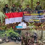 Pengawal Kedaulatan Perbatasan NKRI, Satgas Pamtas Yonarmed 11 Kostrad Laksanakan Patroli Patok