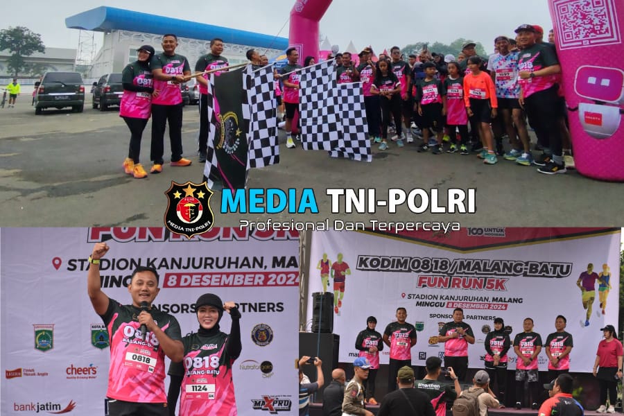 Fun Run 5K Meriahkan HUT TNI ke-79: Kodim 0818 Ajak Masyarakat Hidup Sehat dan Bahagia