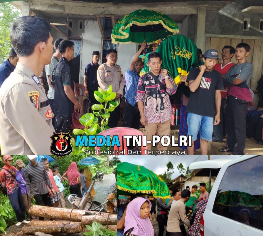 Polsek Limau Identifikasi Kasus Warga Tertimpa Motor Bermuatan Kayu di Kelumbayan