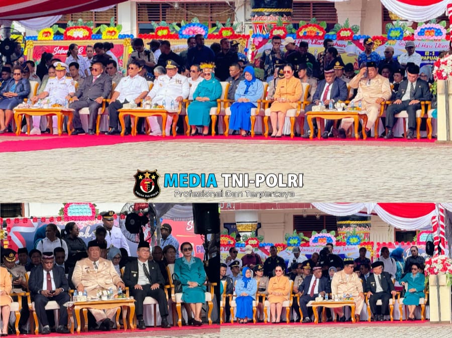 PJ Bupati Maybrat Mengikuti Upacara HUT ke-2 Provinsi Papua Barat Daya