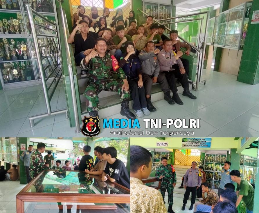 Cegah Perundungan Bullying Babinsa Tipes Datangi SMAN 7