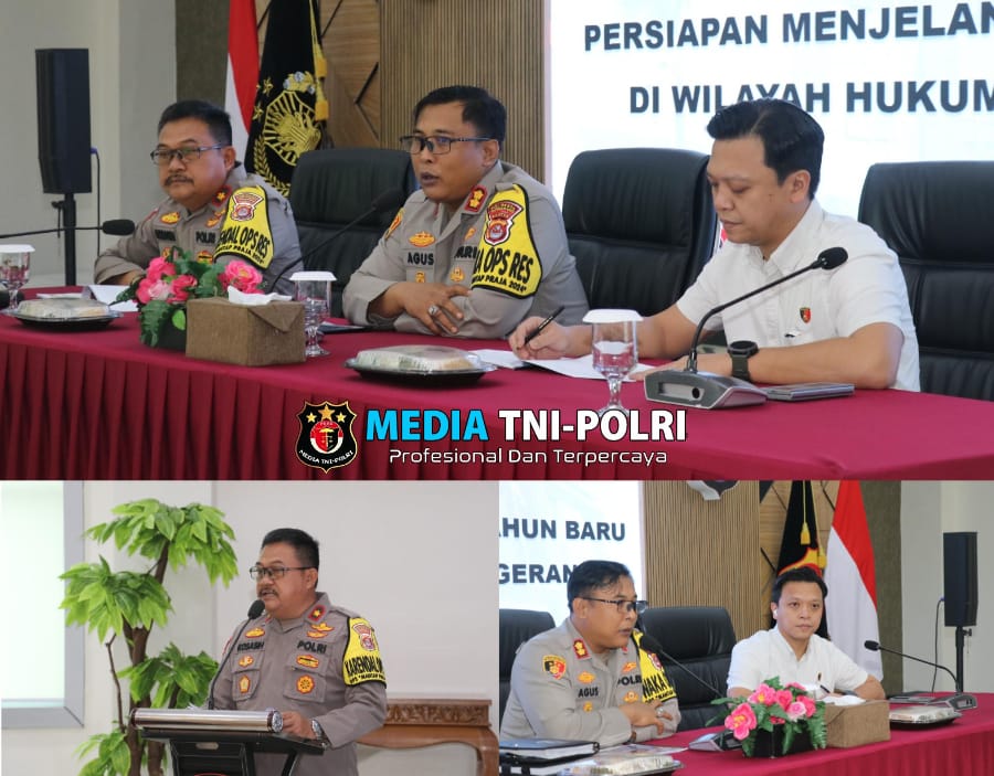 Polresta Tangerang Gelar Latpraops Pekat Maung 2024 untuk Jaga Keamanan Jelang Natal dan Tahun Baru