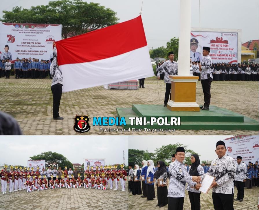 Peringatan HGN 2024, Pj Bupati Pringsewu Marindo Kurniawan Apresiasi Para Guru