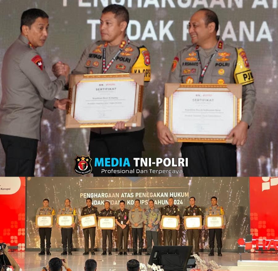 Peringatan Hari Anti Korupsi Sedunia Polres Ketapang Raih Penghargaan Dari KPK