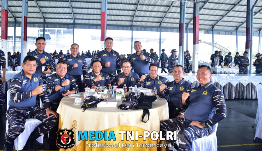 Danlantamal XIV Hadiri Apel Siaga Prajurit Jalasena Tahun 2024