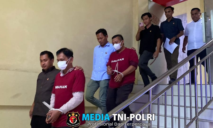 Polda Lampung Tahan 2 Tersangka Korupsi Penyimpangan Dana BUMAKAM di Tulang Bawang