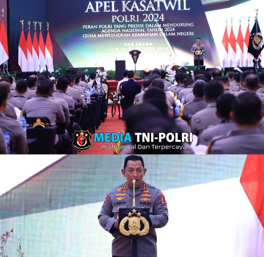 Apel Kasatwil Polri Dihadiri Presiden Prabowo, Kapolri Suatu Kehormatan