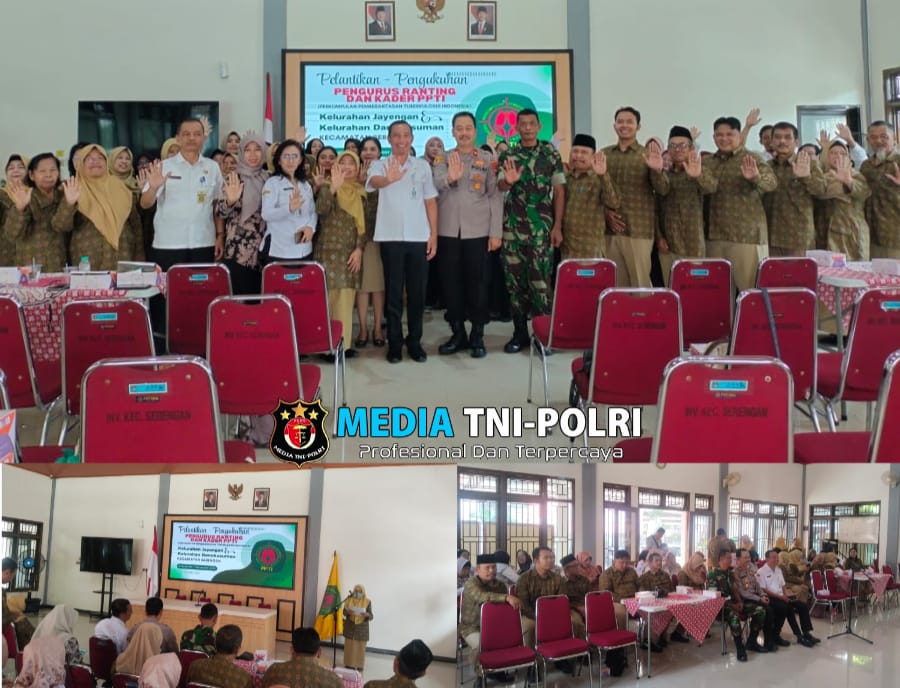 Bati Bakti TNI Hadiri Pelantikan Pengukuhan Ranting dan Kader PPTI