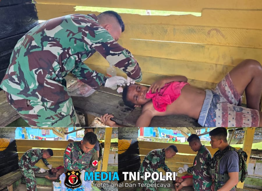 Satgas Habema Selamatkan Anak Kampung Susumuk