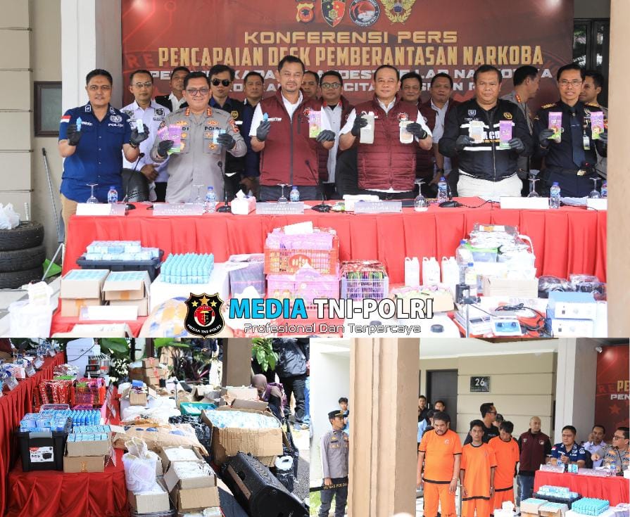 Bareskrim Polri Ungkap Jaringan Narkoba Internasional, Selamatkan 9 Juta Jiwa