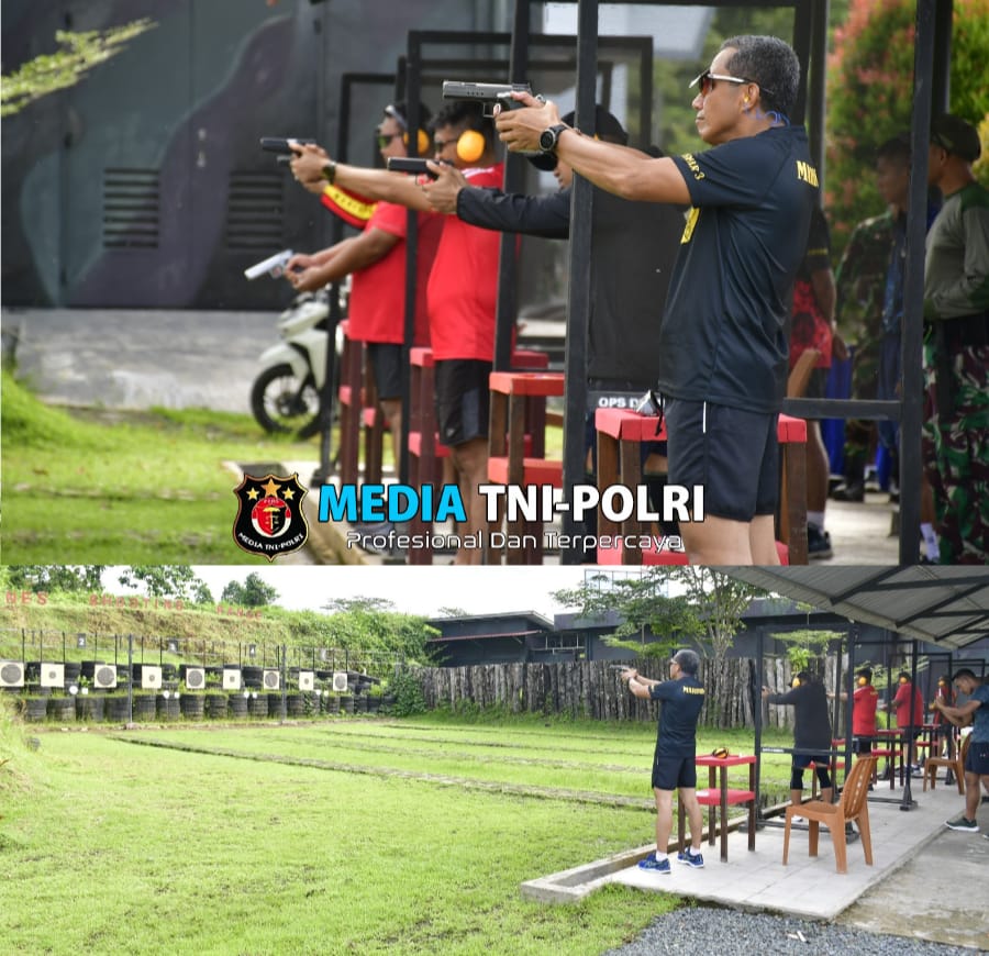 Tingkatkan Profesionalisme, Komandan Pasmar 3 Laksanakan Latihan Menembak Pistol