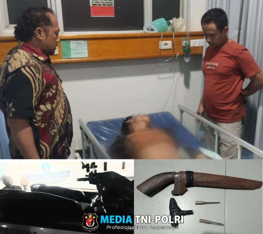 Polsek Talang Padang dan Tekab 308 Presisi Dibantu Warga Berhasil Amankan Diduga Pelaku Curanmor di Indomaret Banding Agung