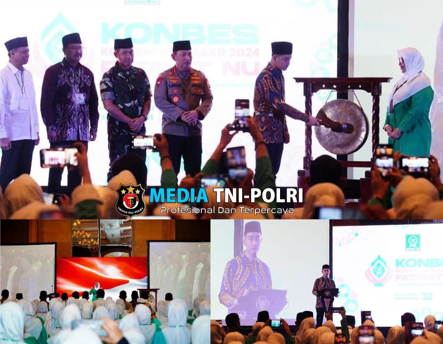 Panglima TNI Dampingi Wakil Presiden RI Buka Konferensi Besar Fatayat NU 2024