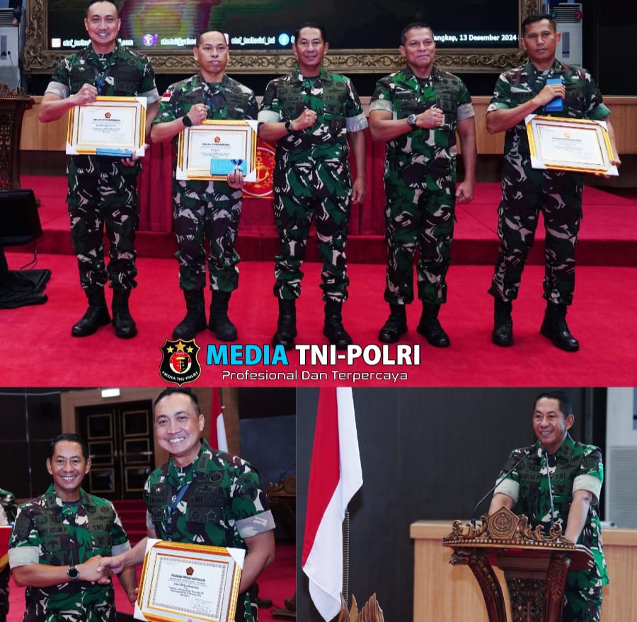 Aster Panglima TNI Pimpin Rapat Evaluasi Program Kerja dan Anggaran Bidang Teritorial TNI TA. 2024