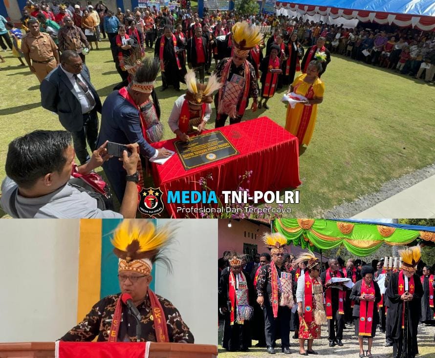 Peresmian Gedung Gereja GKI Imanuel Segior di Distrik Ayamaru Jaya oleh PJ Bupati Maybrat