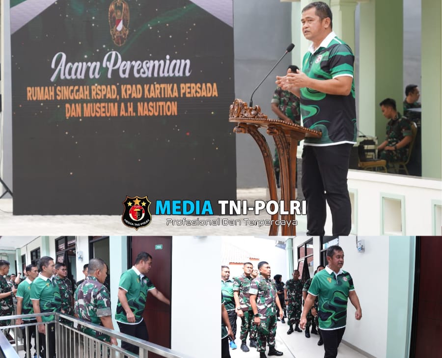 Kasad Resmikan Rumah Singgah RSPAD, KPAD Kartika Persada, dan Museum A.H. Nasution