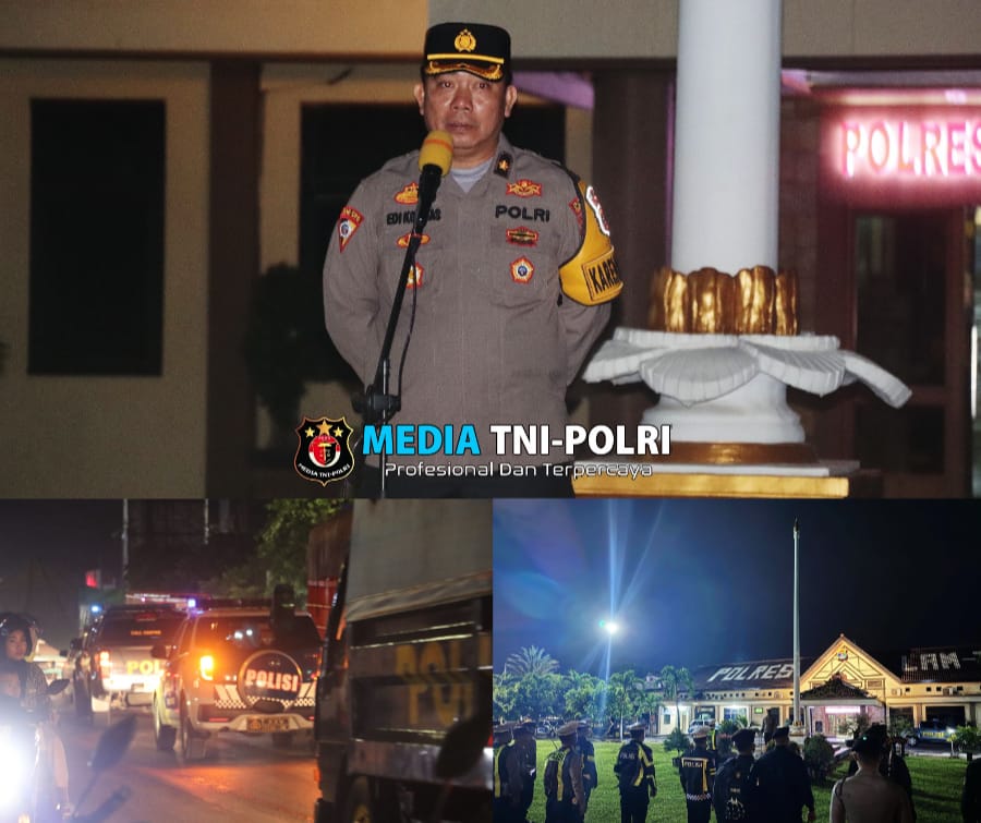 Polres Lampung Tengah Tingkatkan Patroli Malam Selama Libur Sekolah, Antisipasi Kriminalitas dan Balap Liar