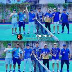 Pj Gubernur Lampung Dan Pj Bupati Pringsewu Main Tenis Bersama