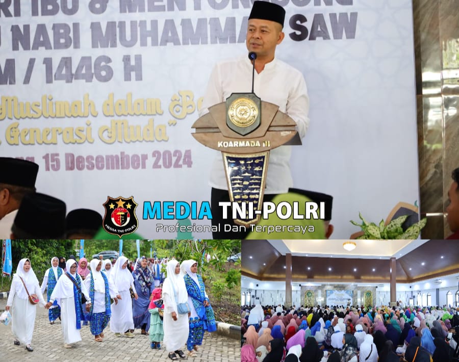 Koarmada III Gandeng BKMT Kab Sorong Gelar Pengajian Peringati Hari Ibu dan Songsong Isra’ Mi’raj Nabi Muhammad SAW