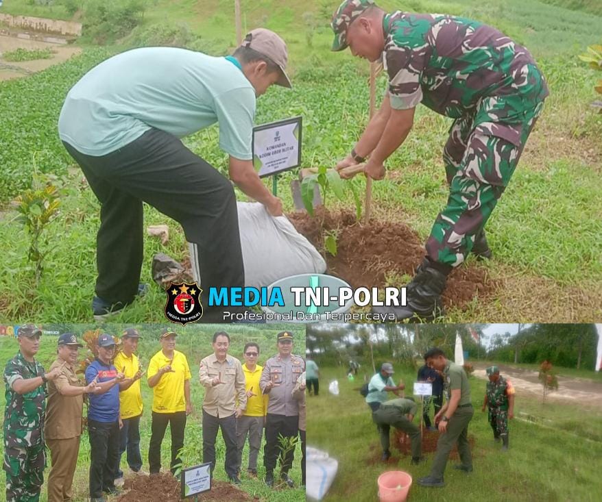 Babinsa Desa Kemirigede Ajak Warga Hijaukan Embung Gogoniti dalam Peringatan Hari Menanam Pohon