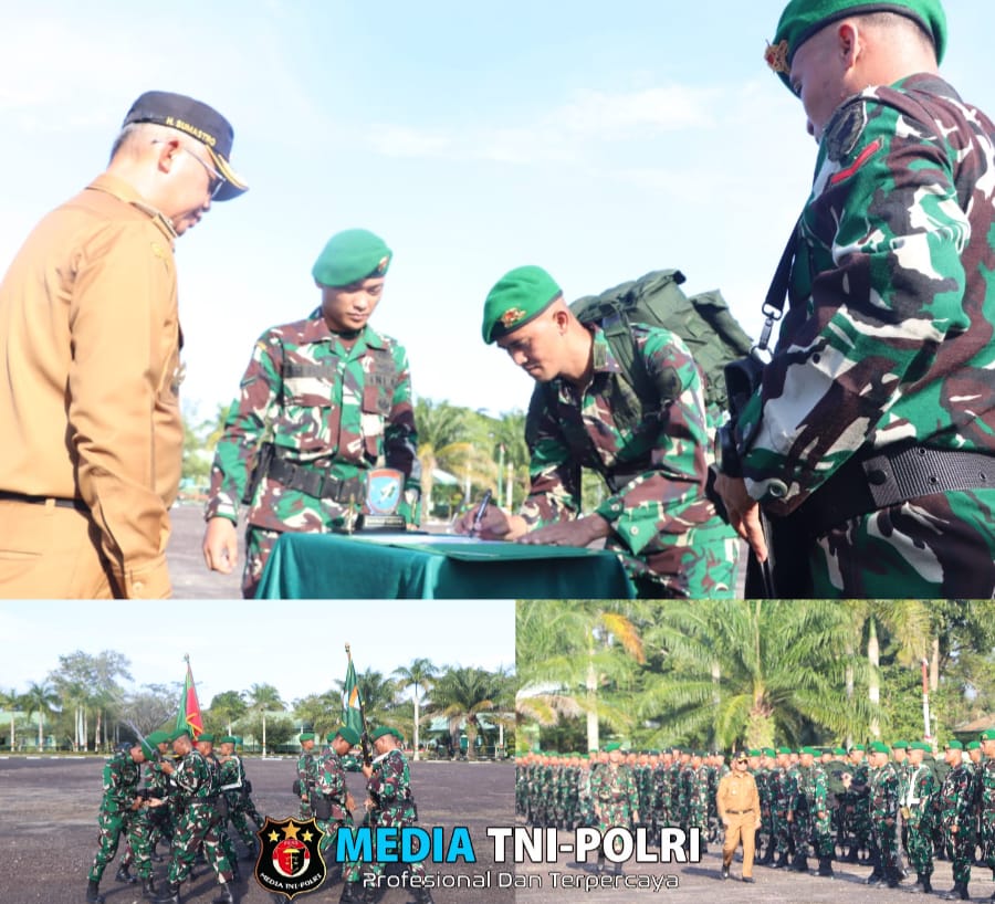 Pangdam XII/Tpr Diwakili Oleh Pj. Walikota Singkawang Lepas Peleton Beranting Yudha Wastu Pramuka Jaya Tahun 2024