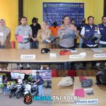 Beraksi 3 bulan di Kebon Jeruk dan Palmerah, 3 Pelaku Curanmor Dibekuk Polsek Palmerah