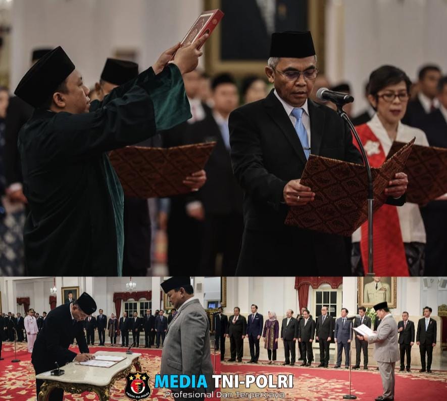 Pimpinan dan Dewas KPK 2024-2029 Resmi Mengucapkan Sumpah Jabatan di Hadapan Presiden