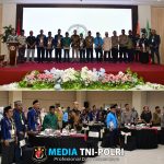 Aspers Danpasmar 3 Hadiri Rapat Kerja II PHBI Provinsi Papua Barat Daya 2024